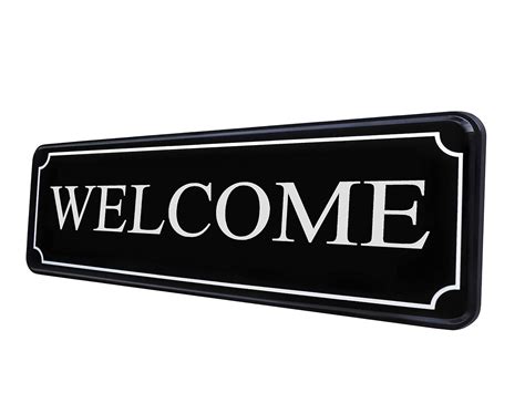 Welcome Sign For Office Door Wall Welcome Signs For Home And Business