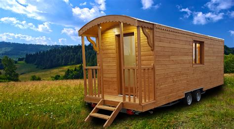 roulotte cevenole mon reve en bois fabricant roulotte