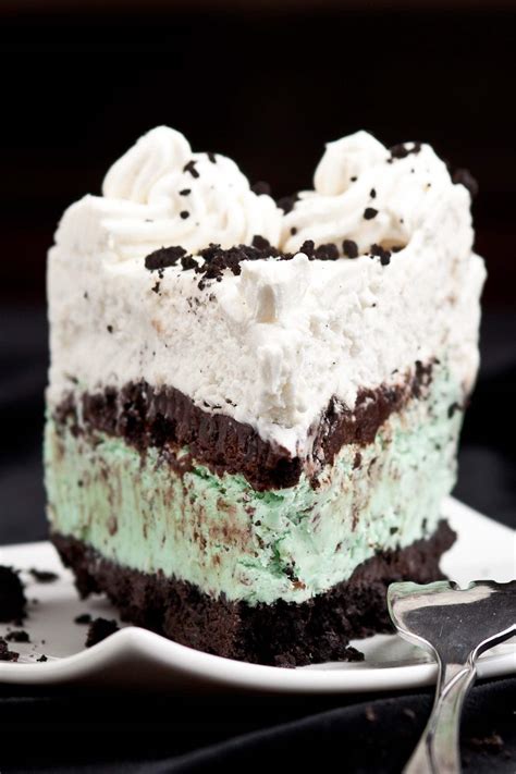 Mint Chocolate Chip Ice Cream Cake | Chew Out Loud
