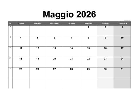 calendario maggio   xls  png stampabili gratuiti