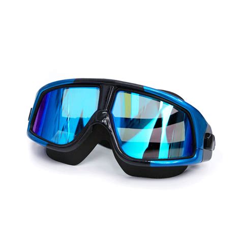 GJX Swimming Goggles,Wide HD Lenses Goggles Swimming Adult,3D Design