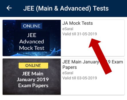 JEE Advanced Mock Tests are NOW Available