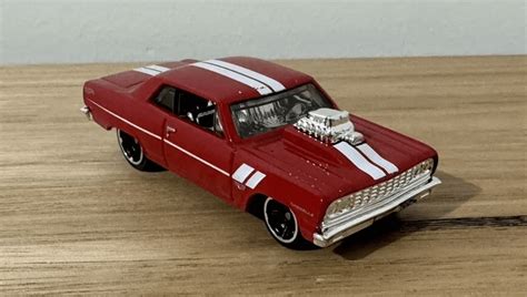 Hot Wheels Chevy Chevelle Ss Muscle Mania Htc Red