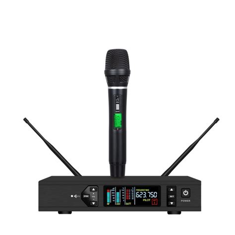Микрофон UHF Беспроводная микрофонная система True Diversity ...