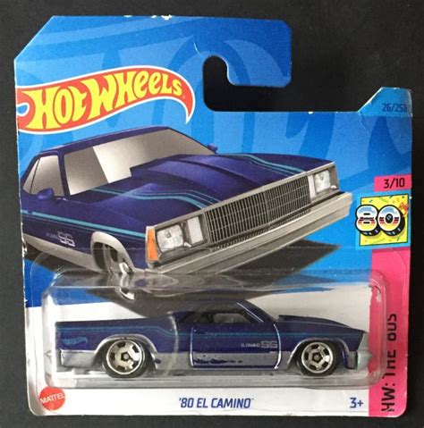 Hot Wheels El Camino Plavi