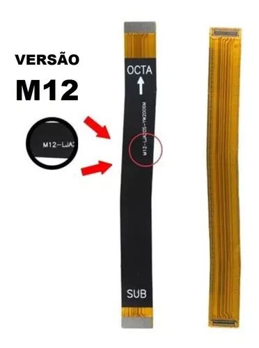 Cabo Flex Sub Placa Mãe Main Compatível Galaxy A20s V M12