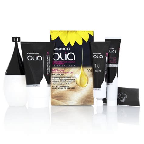 Garnier Olia Very Light Ash Blonde Permanent Hair Dye On Onbuy