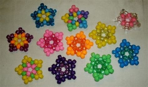 Kandi Stars Pony Bead Crafts Pony Bead Projects Pony Bead Patterns