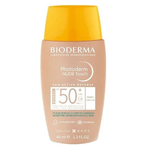 Bioderma Photoderm Nude Touch Mineral Spf50 Golden 40 Ml Bioderma Solares Farmacias PuntoFarma
