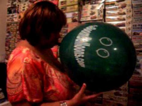 BBW Balloon Diva And Green Balloon YouTube