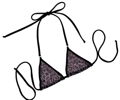 Sheer Wicked Temptation Mini Bikini Top Micro Gigi