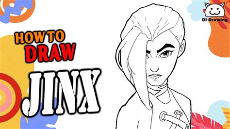 How To Draw Jinx Arcane Youtube