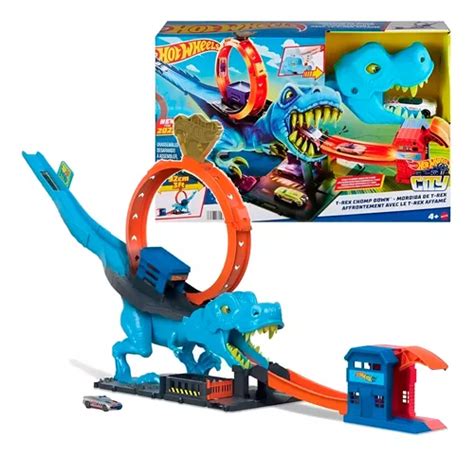 Pista Hot Wheels City T Rex Chomp Down MercadoLibre