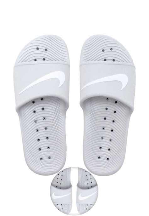 Chinelo Slide Nike Sportswear Wmns Kawa Shower Branco Compre Agora