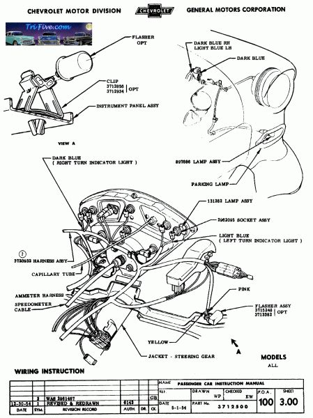1957 Chevy Truck Wiring Diagram