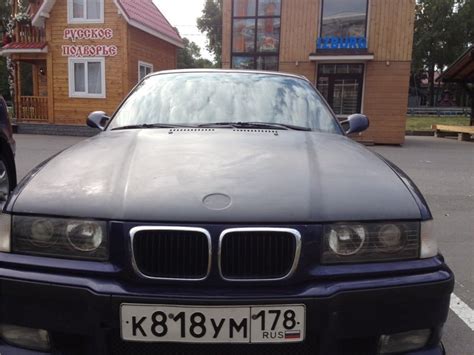 Фото отчёт об установке капота на е36 купе. — KVparts на DRIVE2