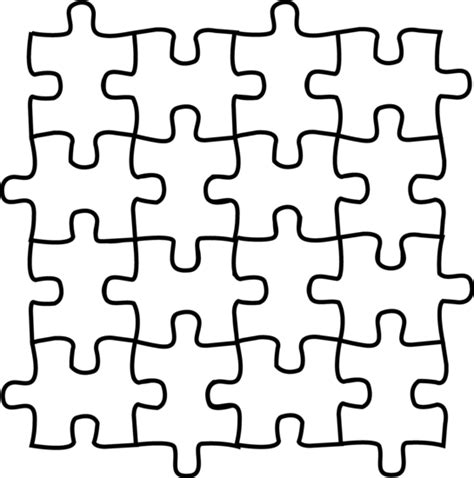 Free Puzzle Piece Outline Download Free Puzzle Piece Outline Png Images Free Cliparts On