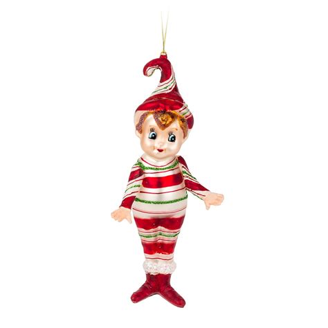 Set Of 4 Standing Elf Ornament Walmart