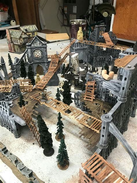 Pin by FULL MOON ARCHER on Frostgrave Table | Warhammer terrain, Wargaming terrain, Game terrain