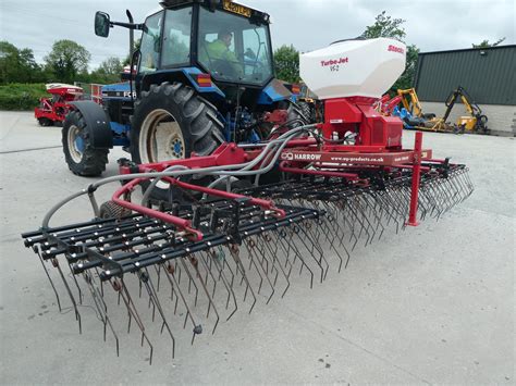 ag  spring tine harrow  stocks seeder