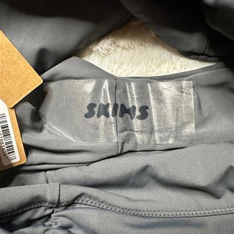 SKIMS Swim Nwt Skims Sculpting Swim Foldover Bikini Bottoms Gunmetal Womens M Poshmark