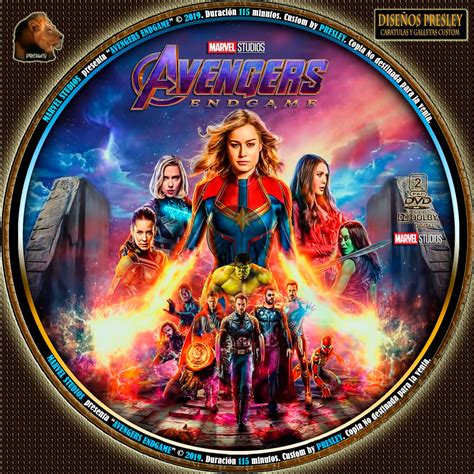 Caratulas Custon Avengers Endgame