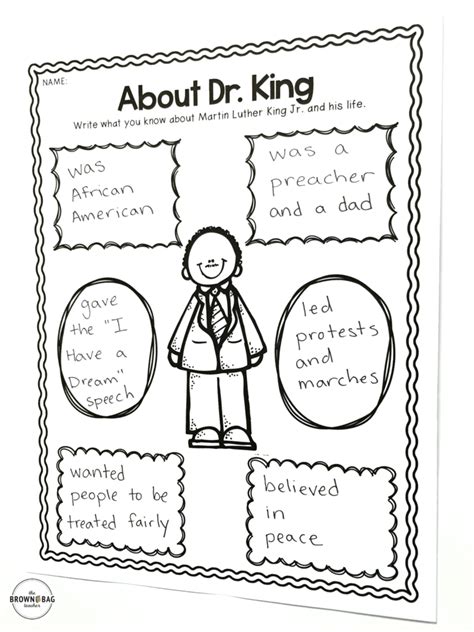 Martin Luther King 1st Grade