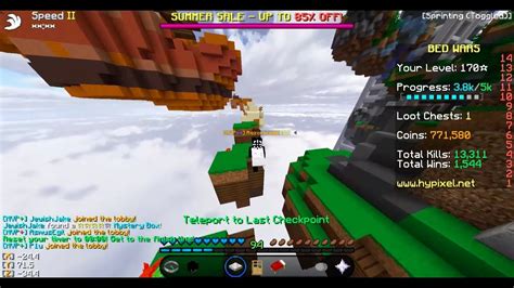 Former WR Hypixel Bedwars Parkour Speed 2 Speedrun In 40 712