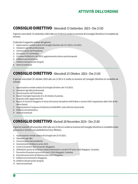 Ordine Provinciale Dei Medici Chirurghi E Degli Odontoiatri Di Modena