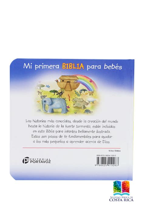 Mi Primera Biblia para Bebés Sociedad Bíblica CR