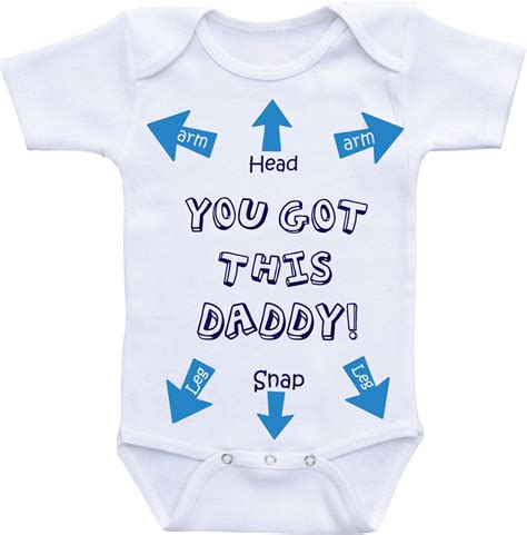 Funny Baby Onesies About Dad