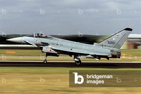 Image Of Eurofighter Typhoon Takes Off At The Farnborough Airshow