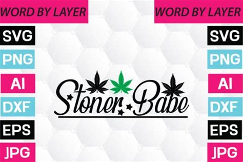 Stoner Babe Svg Graphic By Anjel Resmi Creative Fabrica