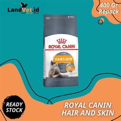 Jual Royal Canin Hair And Skin Gr Repack Wet Food Makanan