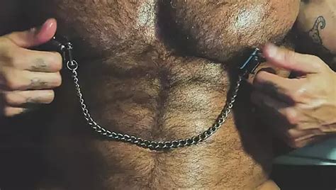 Gay Daddy Muscle Pig Clamping Nips And Flexing Fantasy Porn Feat Nipple Pump Pig XHamster