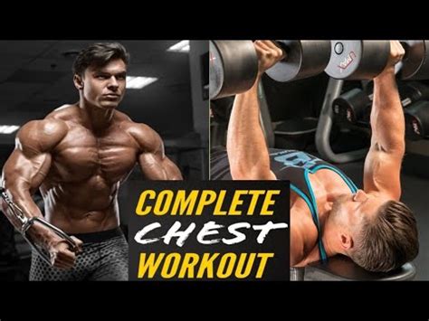 Monday Complete Chest Workout Chest Workout For Pump Build Bigger