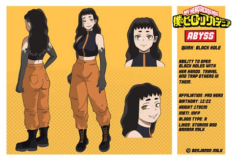 My OC character sheet :) : r/BokuNoHeroAcademia