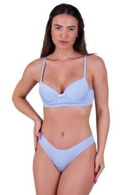 Conjunto De Lingerie B Sico Terra E Mar Calcinha E Suti Liso Bojo Confort Vel Frozen