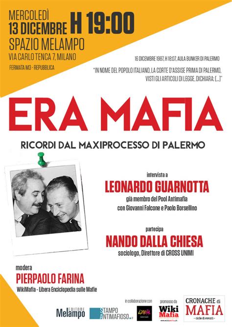 Liberainformazione Era Mafia Ricordi Dal Maxiprocesso Liberainformazione