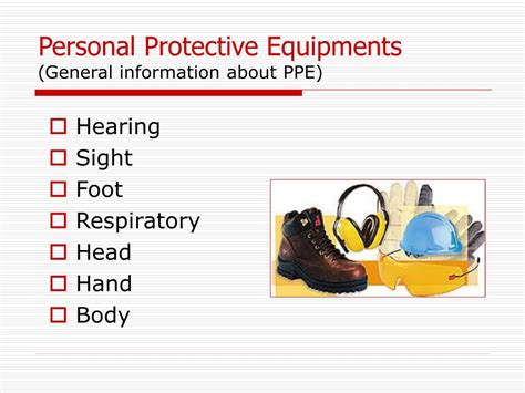 Personal Protective Equipment Ppt