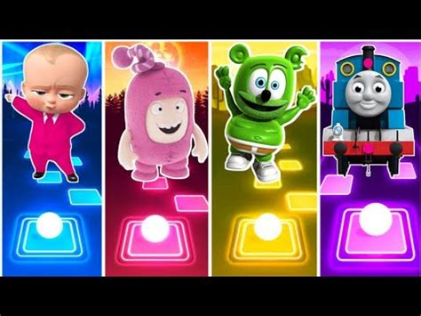 Baby Boss Oddbods Pogo Gummy Bear Thomas Train Tiles Hop Edm