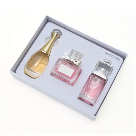 Dior Perfume Set of 3 - Best Gift – The Effect Online