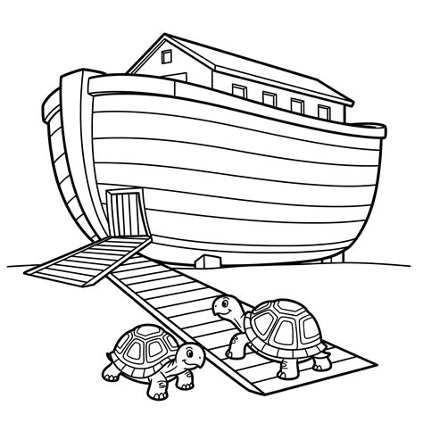 Arca De Noe Dibujo