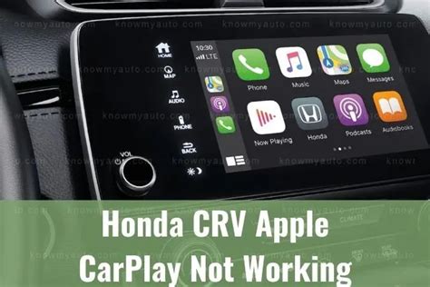 Jak P Ipojit Apple Carplay Na Honda Cr V