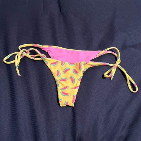 Moana Bikini Swim Moana Bikini Reversible Watermelon Bottom Poshmark