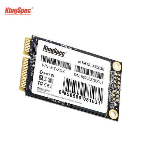 MT 256 KingSpec 256GB mSATA SSD 6Gbps Internal Solid State Hard Disk ...