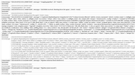 logstash grok pattern to monitor logstash itself - Stack Overflow