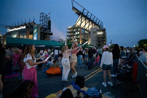 Outdoor Concert Crowd From Stage