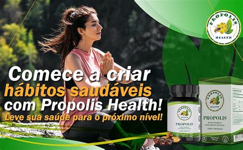 Própolis verde em cápsulas Própolis verde vitamina E 25