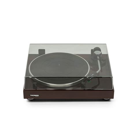 TD 204 A Platine Vinyle Entrainement Par Courroie Finition Noyer